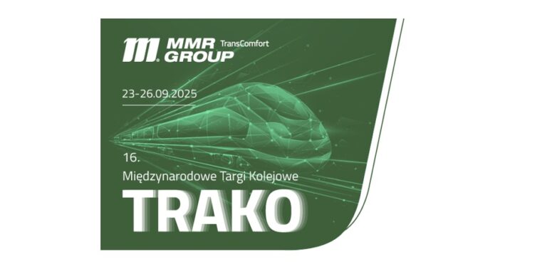 MMR Group TransComfort zaprasza na Międzynarodowe Targi Kolejowe TRAKO 2025